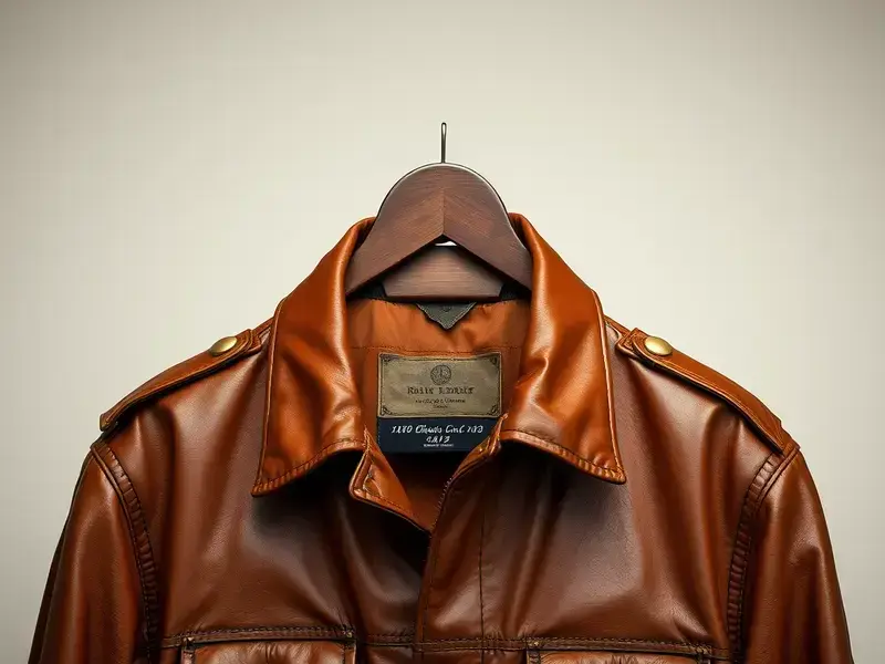 Leather jacket cleaning
